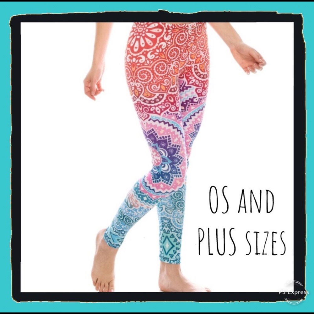 Ombré Leggings NWT | OS and Plus !